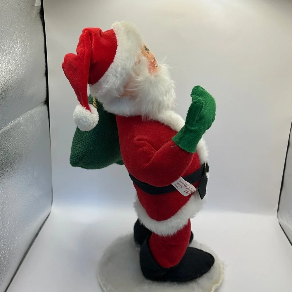 Vintage Annalee Santa with his sack